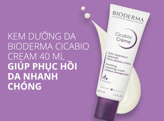 CICABIO CRÈME 1 Chiếc lá chắn vững chắc của làn da!