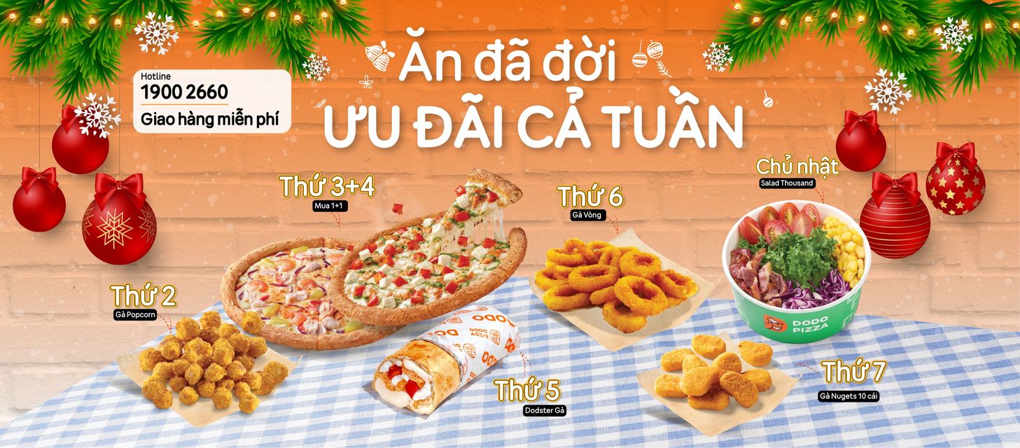 Copy of Dodo Pizza 1 Chuỗi Nhà Hàng Pizza Tại Tp.hcm Với Thực Đơn Phong Phú Và Dịch Vụ Giao Hàng Miễn Phí, Cực Nhanh