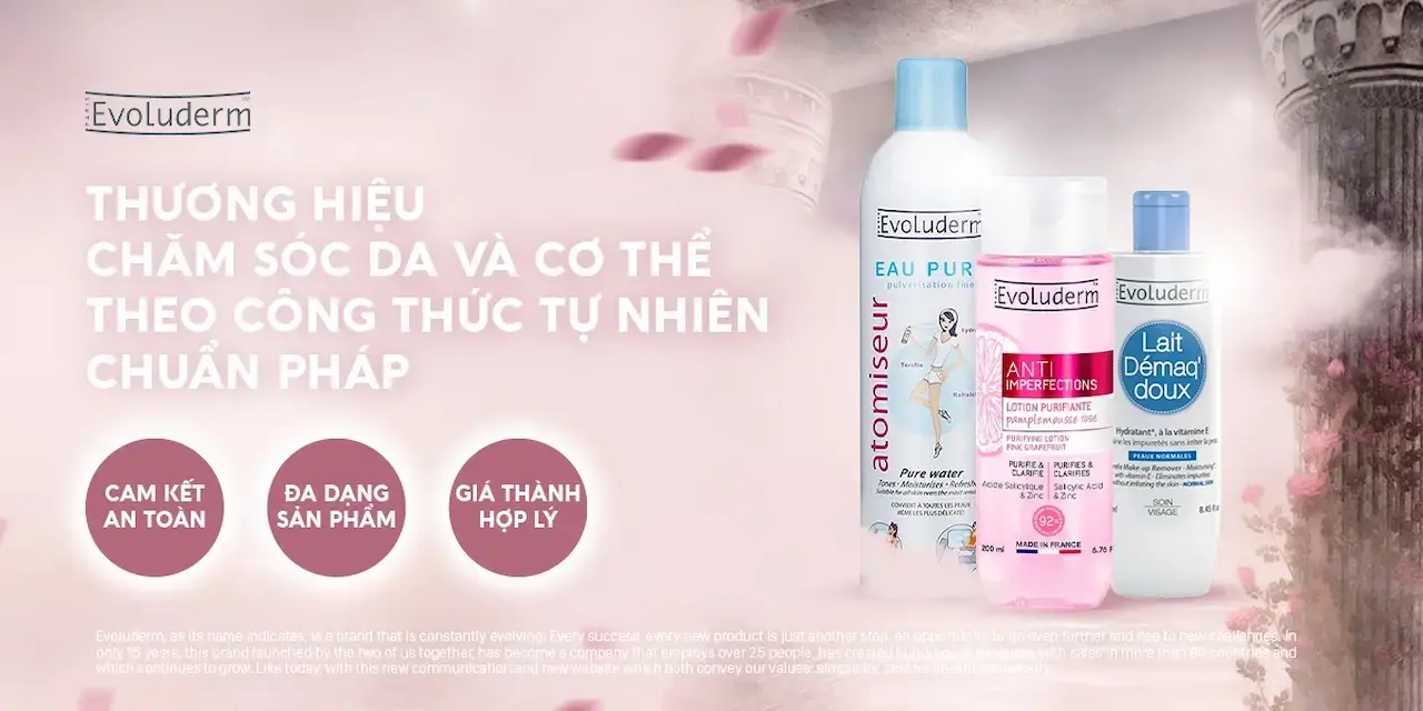 Sữa tẩy trang LAIT DEMAQ DOUX Evoluderm Việt Nam sẽ góp 1 phần tạo nên nhiều sự lựa chọn cho khách hàng, giúp tối ưu hóa việc làm sạch da, giúp cho việc chăm sóc da của các tình yêu trở nên hiệu quả hơn bao giờ hết!h yêu trở nên hiệu quả hơn bao giờ hết!”