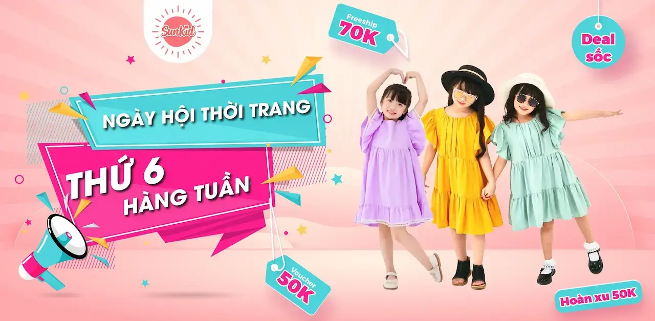 Sunkid Váy Thiết Kế Bé Gái Số 1 Việt Nam Được Thiết Kế Và Sản Xuất Hoàn Toàn Tại Việt Nam, Phù Hợp Cho Bé Trong Những Ngày Hè Bởi Sự Mềm Mịn, Màu Sắc Sắc Nét Và Độ Bền Cao, Giữ Dáng Tốt, Vệ Sinh Dễ Dàng Và Thấm Hút Mồ Hôi