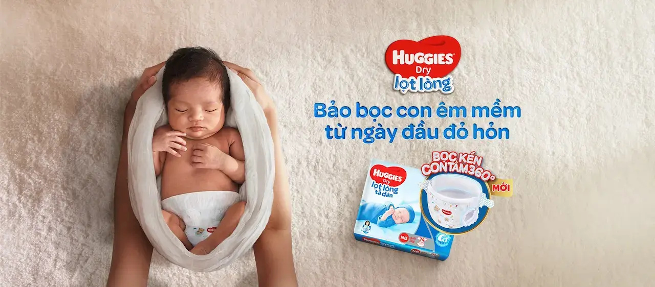 Huggies Vietnam Platinum Naturemade Tự Hào Khi Có Thể Bên Cạnh Và Bảo Bọc Bé Từ Những Ngày Đầu Đời Với Những Gì Tốt Và Lành Nhất Từ 1 Thiên Nhiên.