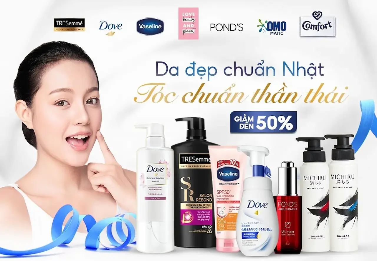 Unilever Việt Nam 1 Thương Hiệu Cung Cấp Sản Phẩm Chăm Sóc Tóc, Da, Cơ Thể Và Răng Miệng Từ Thương Hiệu Vaseline, Tresemmé, P/s,…