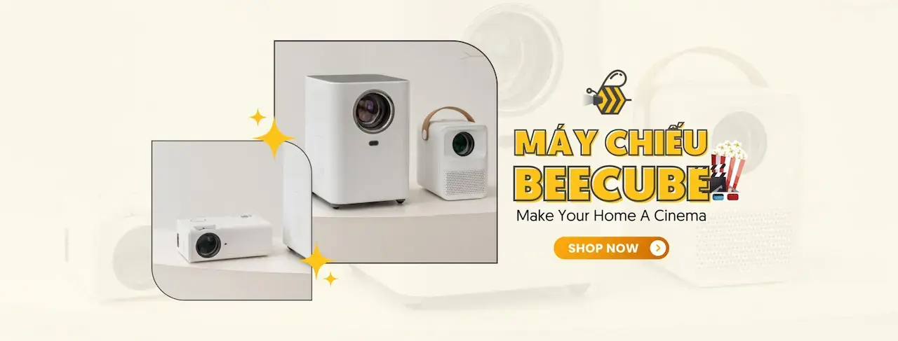 Beecube Harmony Sử Dụng Chip Mstar 9652 Mạnh Mẽ, Bóng Chiếu Công Nghệ Led Dlp Hiện Đại Cho Trải Nghiệm Khác Biệt So Với Tất Cả Các Model Máy Chiếu Mini Khác Trên Thị Trường