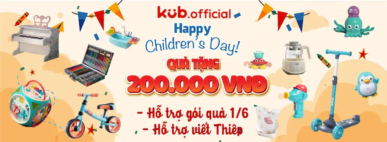 Với Đồ Chơi Kub Đồ Mẹ Và Bé Cao Cấp Thì Sức Sáng Tạo, Thể Chất, Tinh Thần Của Bé Sẽ Được Phát Triển 1 Cách Toàn Diện.