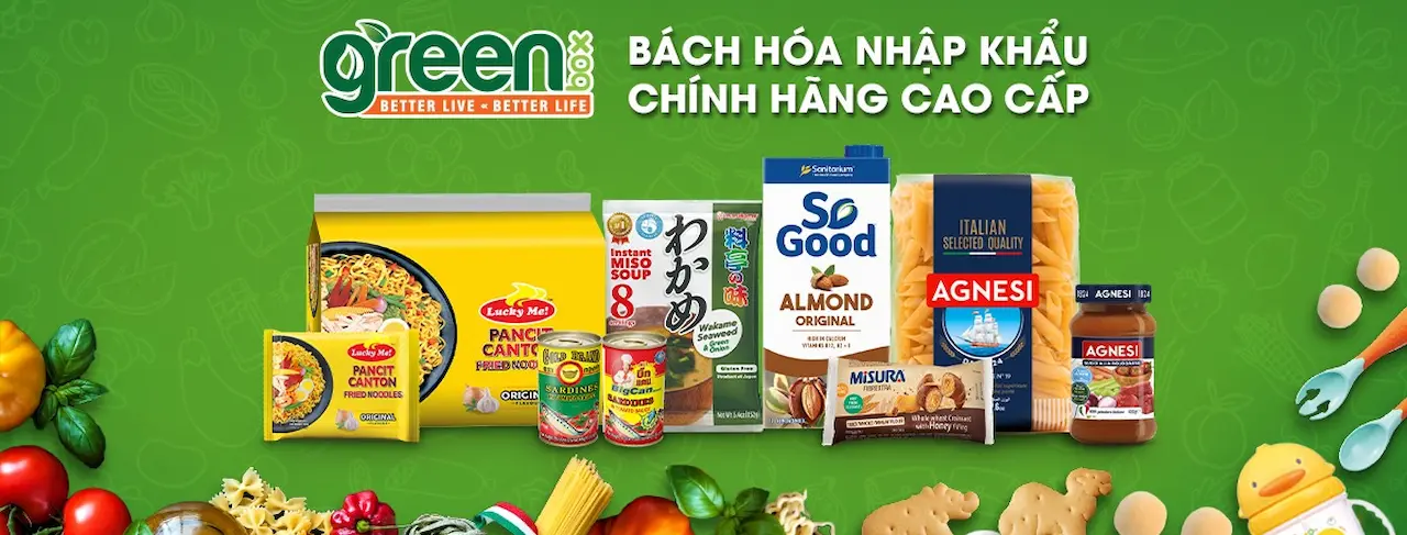 Greenbox Bách Hóa Chính Hãng Luôn Cung Cấp Các Sản Phẩm Có 1 chất Lượng Cao Cấp Từ Các Thương Hiệu Hàng Đầu Tại Việt Nam Và Trên Thế Giới