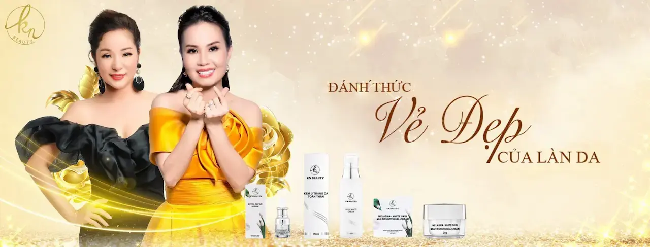 KN Beauty 1 Nhà Cung Cấp Các Dòng Sản Phẩm Chuyên Chăm Sóc Cơ Thể, Làm Trắng Mịn Da, Nuôi Dưỡng Da Từ Bên Trong