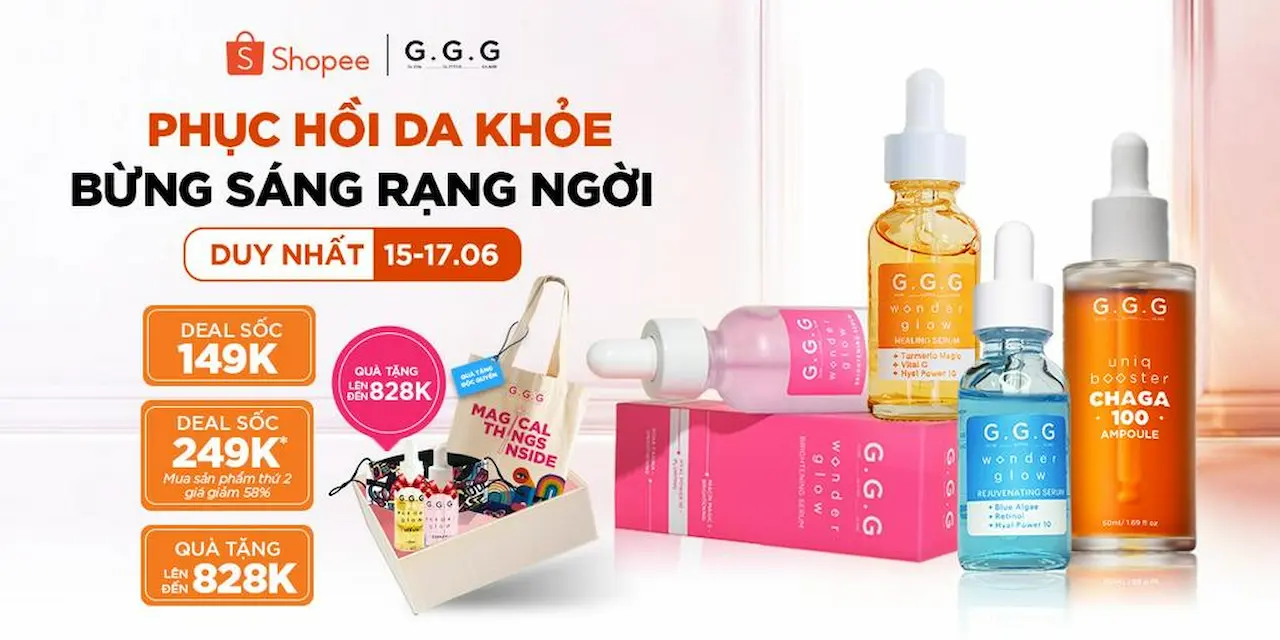 GGG Cosmetics Sẽ Tạo Nên Sự Biến Đổi Nhiệm Màu Cho Nhan Sắc Với Hiệu Quả Sử Dụng Cao, Mang Lại 1 Vẻ Đẹp Bất Ngờ & Thú Vị Cho Người Sử Dụng