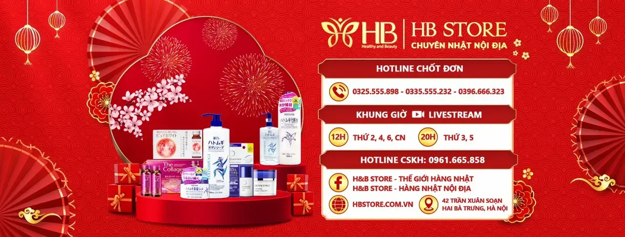 Mỹ Phẩm Hb Store Chuyên Hàng Nội Địa Nhật Bản Chính Hãng Cam Kết 100% Chất Lượng