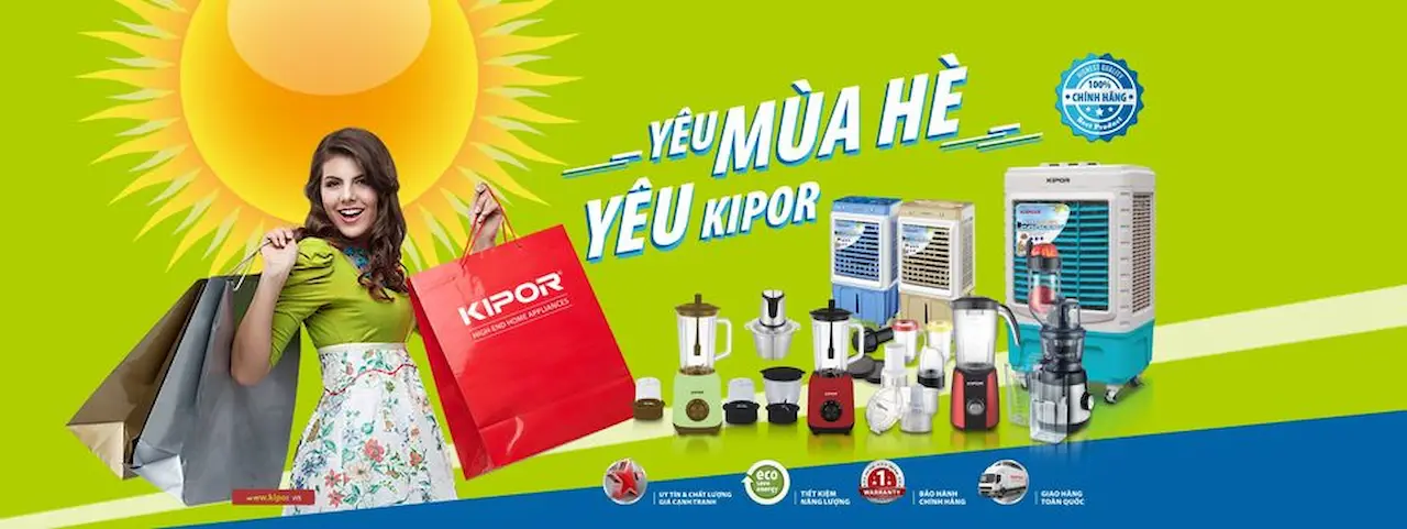 Kipor Phân Phối Trên 10.000 Đại Lý Trên Khắp 63 Tỉnh Thành, Cung Cấp Ra Thị Trường Hàng Trăm Models Sản Phẩm Gia Dụng Từ Nồi Cơm Điện, Nồi Chiên Không Dầu, Bếp Từ, Máy Xay Sinh Tố, Máy Ép Chậm…