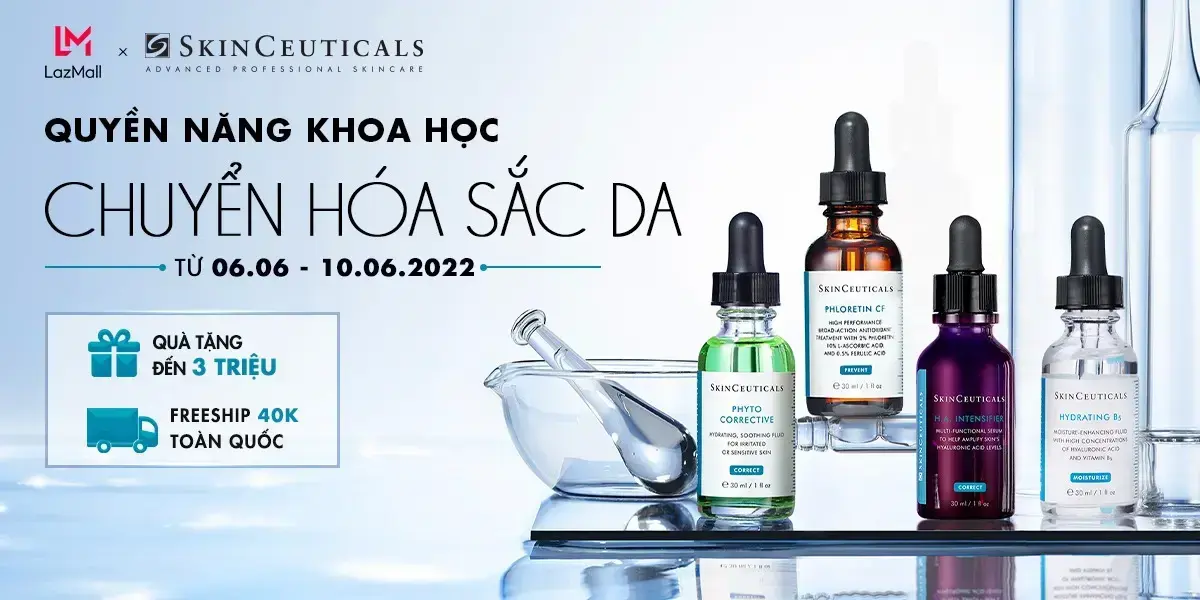 SkinCeuticals Làm tăng Cường Sức Khỏe Làn Da Và Mang Đến Cho Khách Hàng 1 Giải Pháp Chăm Sóc Da Chuyên Nghiệp Tối Ưu.