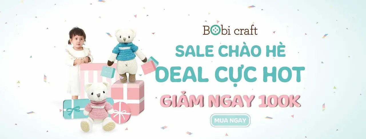 Khi Mua 1 Sản Phẩm Tại Bobi Craft Cho Bé, Các Bậc Phụ Huynh Sẽ Được Tặng Kèm 1 Phiếu Bảo Hành Trọn Đời Cho Sản Phẩm Ấy Dịch Vụ Bảo Hành Sẽ Dành Cho Các Trường Hợp Như Bộ Phận Sản Phẩm Bị Lỏng, Xúc Chỉ, Sức Đường Len Hoặc Rơi Mắt.