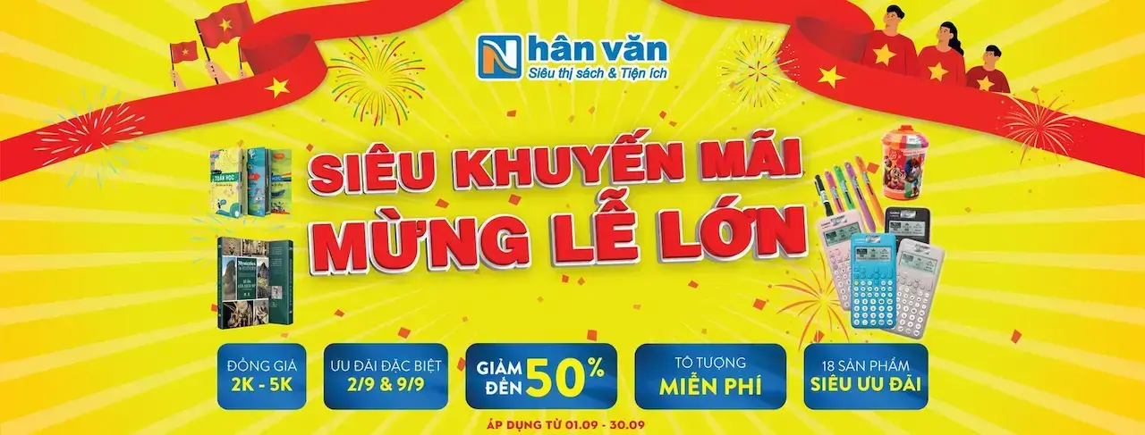 Nhà Sách Nhân Văn Nhanh chân lên lịch ghé cửa hàng gần nhất để không bỏ lỡ siêu phẩm hot này nhé!