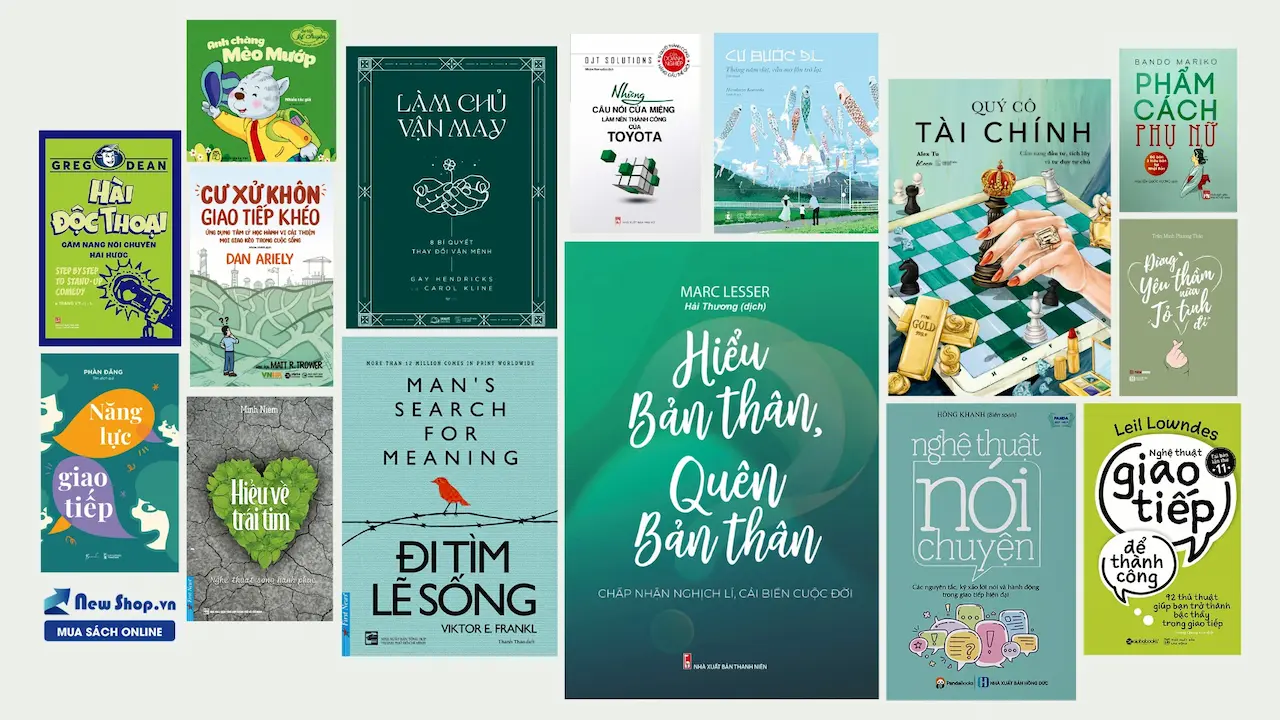 NEWSHOP 1 Hãy cùng bước vào thế giới tâm lí phức tạp và đầy sắc màu của chính mình thông qua trang sách đặc biệt này!