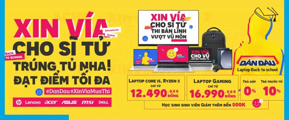 Back to school: Săn laptop chất giá hời dành riêng cho học sinh – sinh viên mùa tựu trường