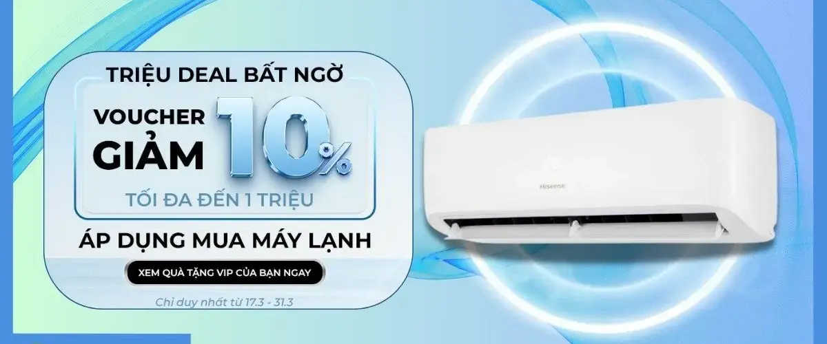Đón hè mát lạnh!! Điện máy XANH tung triệu DEAL bất ngờ qua app QUÀ TẶNG VIP