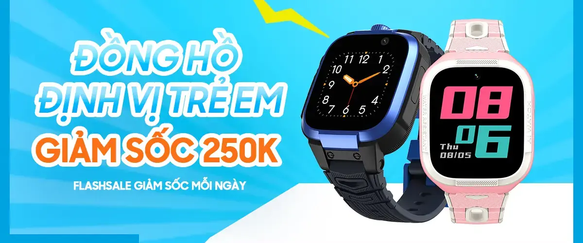 Đồng hồ định vị trẻ em giảm sốc – chỉ có tại Điện máy XANH