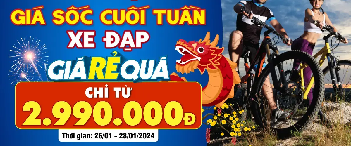Giá sốc cuối tuần – Xe đạp xả kho giá rẻ quá chỉ từ 2.990.000đ