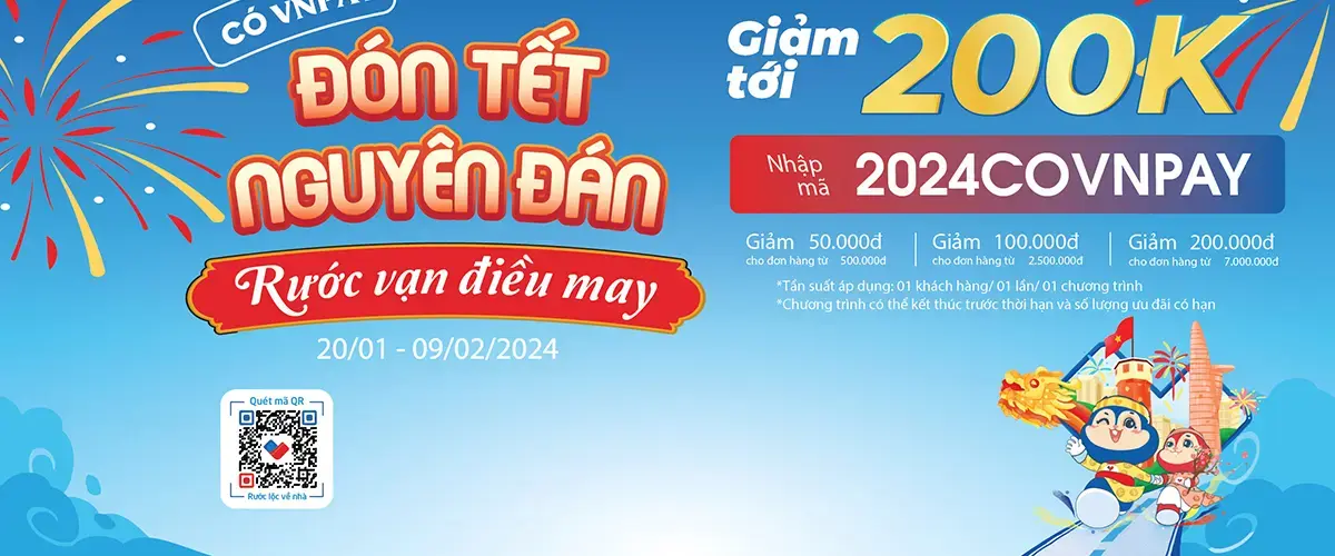 Giảm từ 50k đến 200K khi thanh toán qua VNPAY tại Điện máy XANH