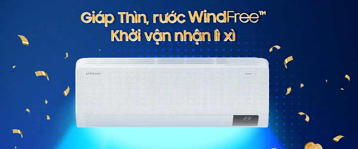 Giáp Thìn, rước Windfree – Khởi vận nhận lì xì đến 400.000đ