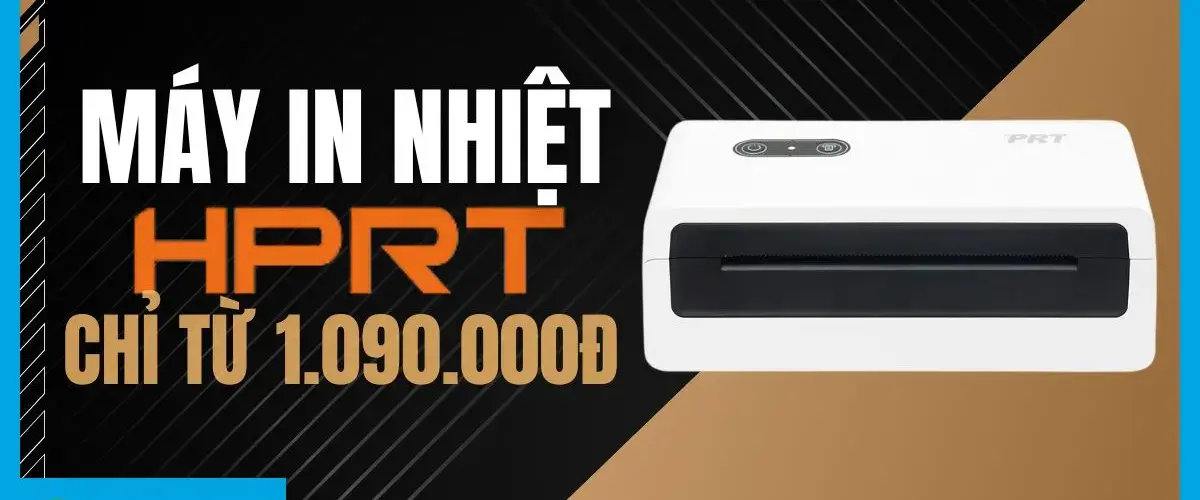 Máy in nhiệt HPRT: Chất lượng hàng đầu, giá sốc chỉ từ 1.090.000đ