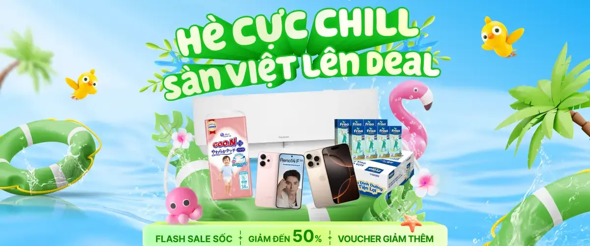 MWG SHOP – HÈ CỰC CHILL – SÀN VIỆT LÊN DEAL – LỊCH SALE THÁNG 7 – SALE HÈ SIÊU ĐÃ