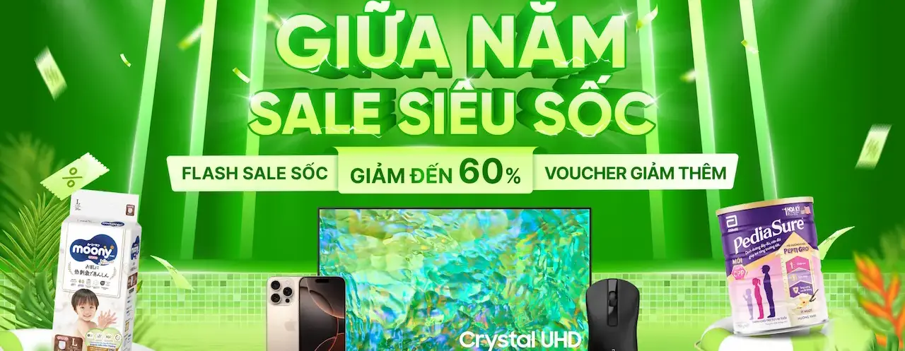 MWG SHOP – SÀN VIỆT SALE GIỮA NĂM: LỊCH SALE THÁNG 6 RUNG CHUYỂN TOÀN SÀN, GIẢM ĐẾN 60%, FLASH SALE MỖI NGÀY!