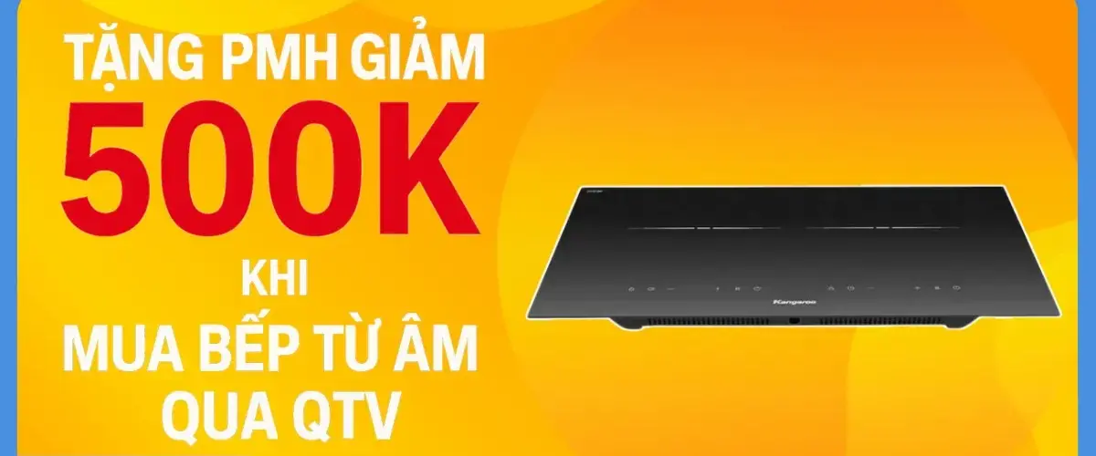 TẶNG PHIẾU MUA HÀNG (PMH) GIẢM 500K KHI MUA BẾP TỪ ÂM QUA TÀI KHOẢN APP QUÀ TẶNG VIP